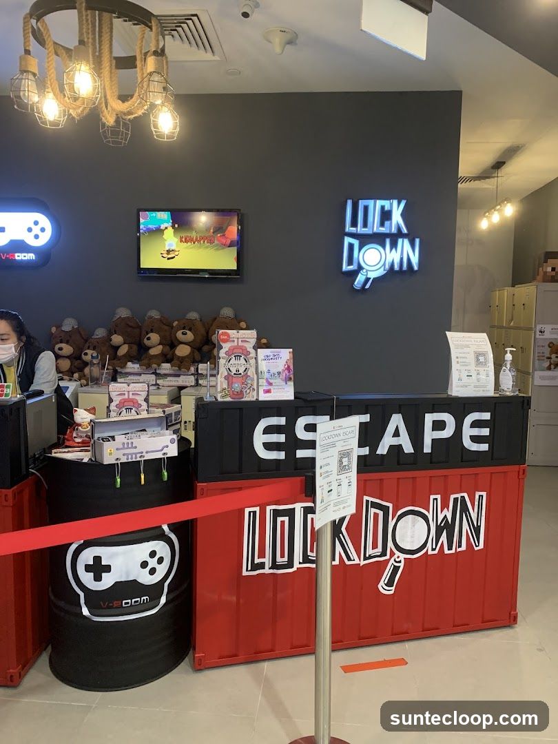 Escape Room Reception