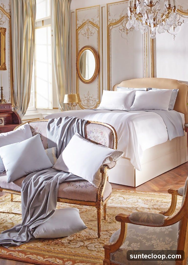 Luxurious Bedroom with Elegant Furnishings