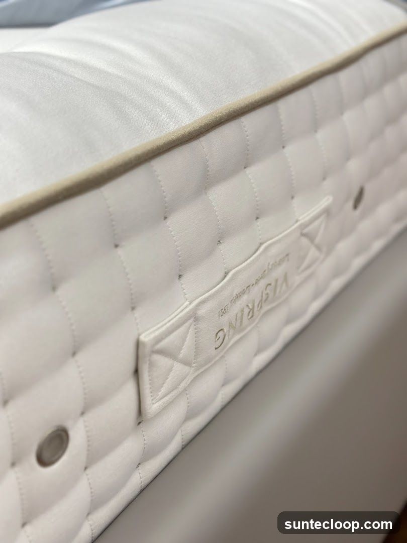 Vispring Mattress Detail