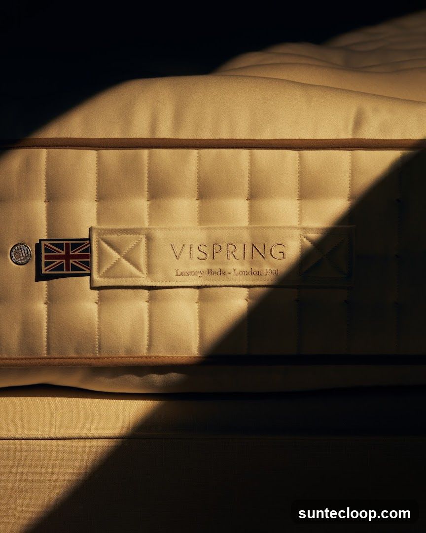 Vispring Mattress Detail