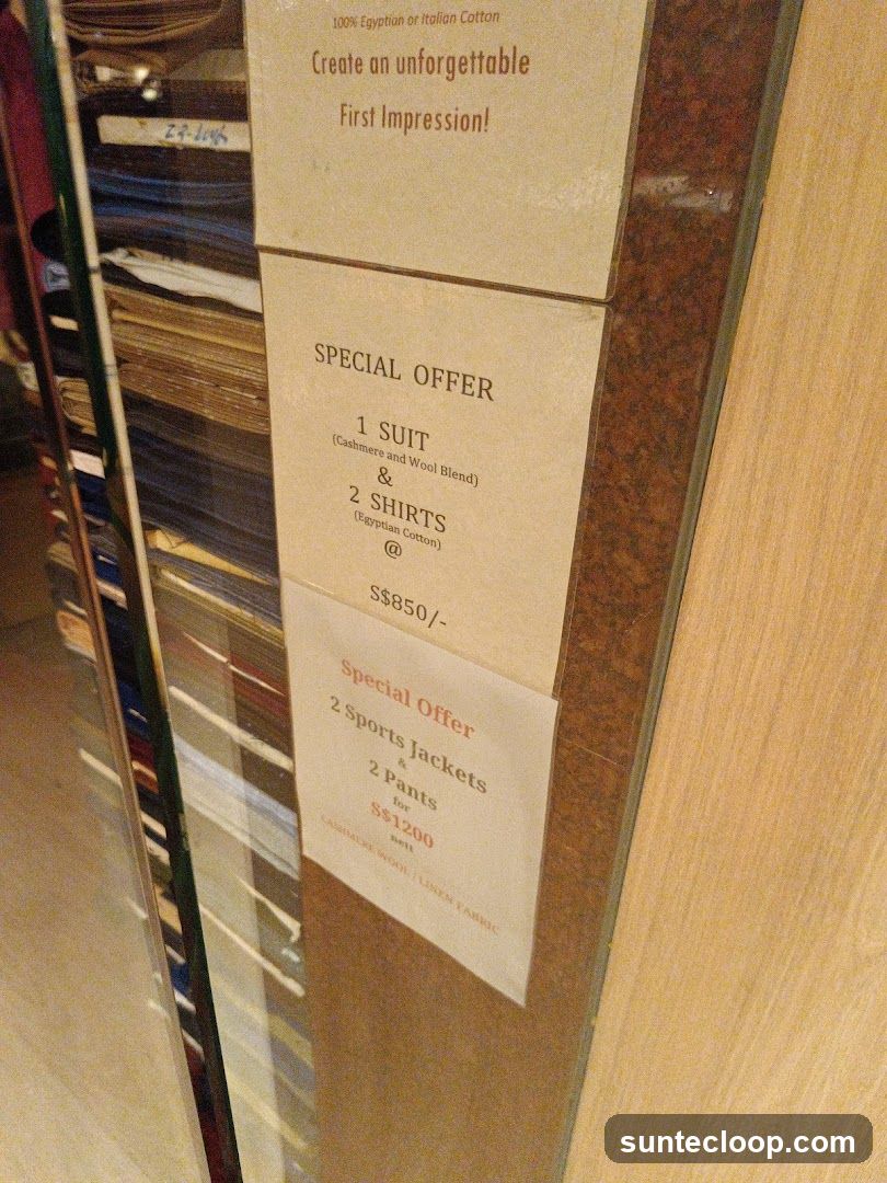 Special Offers on Suits and Jackets