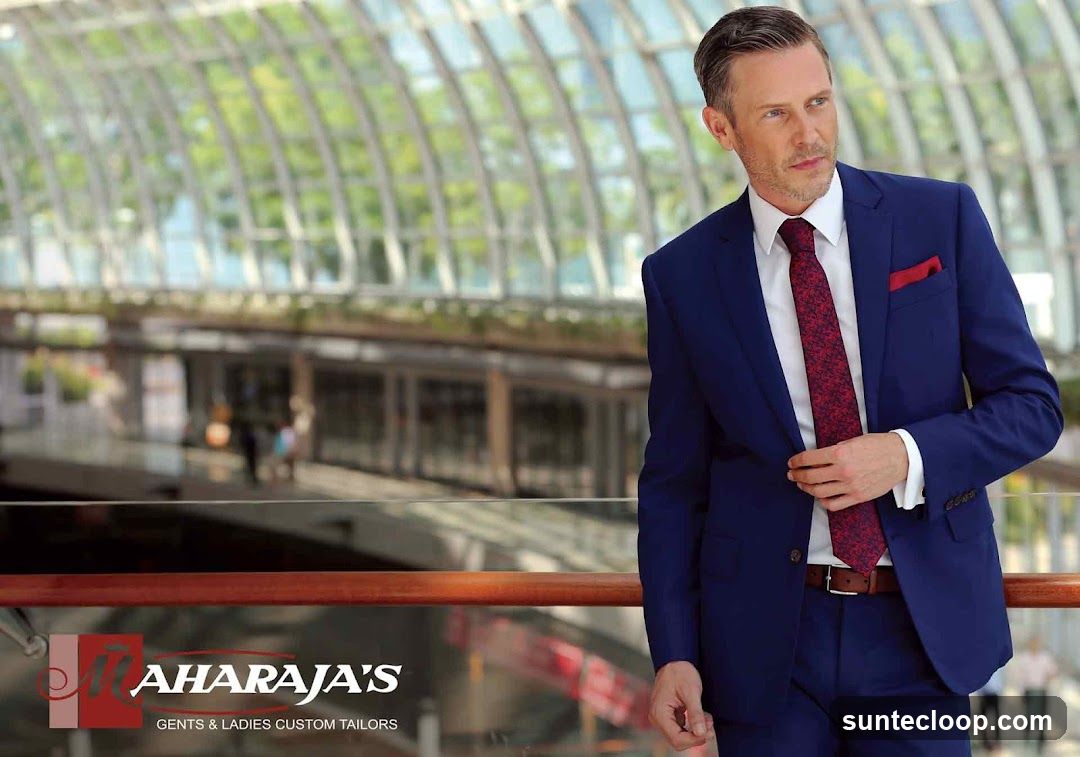 Man in a Blue Suit