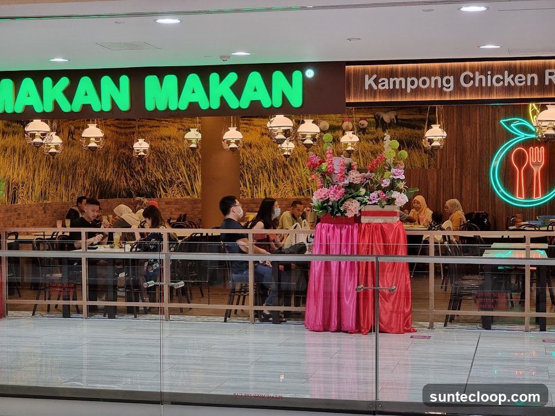 Restaurant Interior with Diners