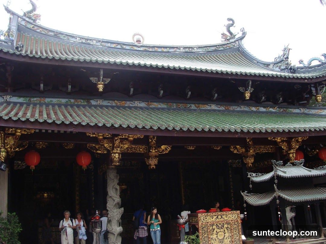 Traditional Asian Temple Entrance