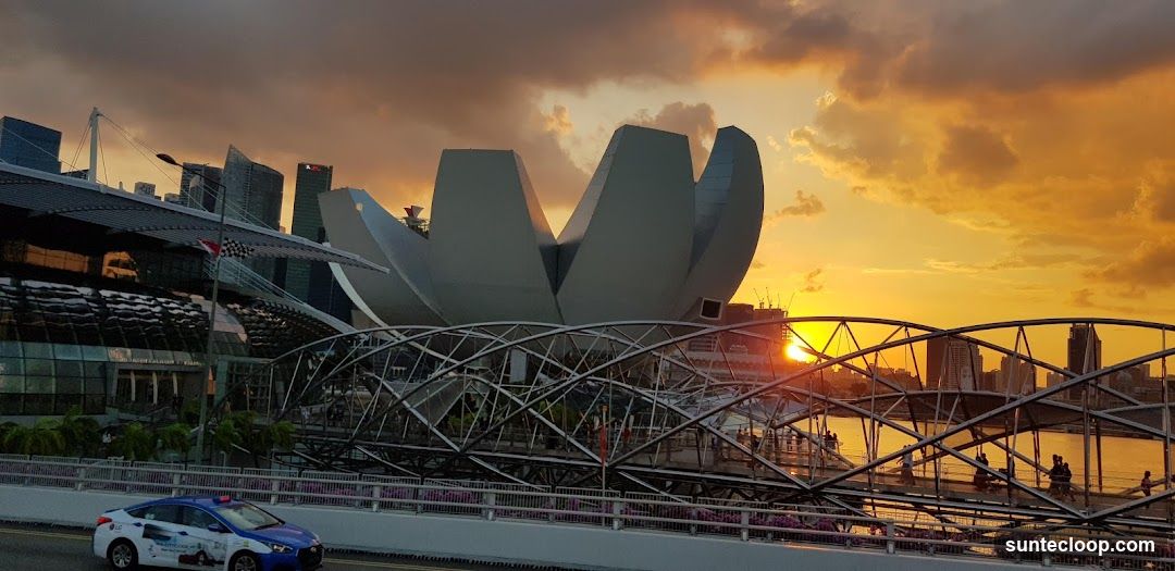 Marina Bay Sands at Sunset