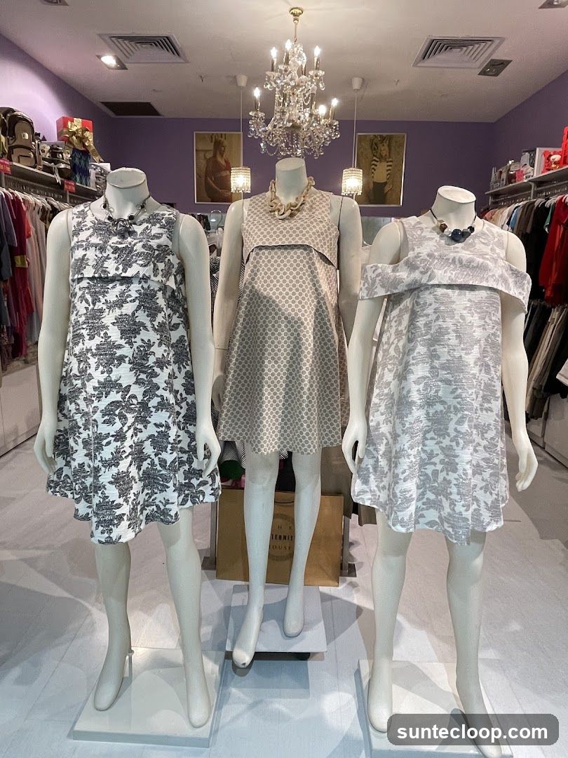 Mannequins in Dresses
