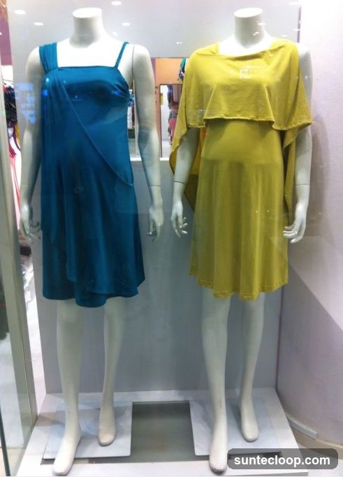 Mannequins in Dresses