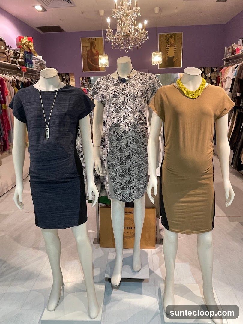 Mannequins in Dresses