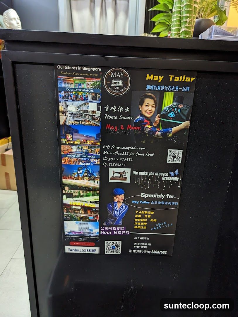 May Tailor Advertisement