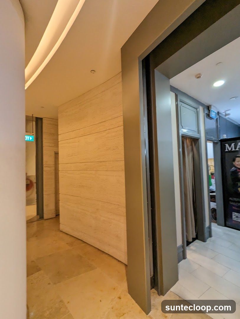 Interior Hallway with Entrance