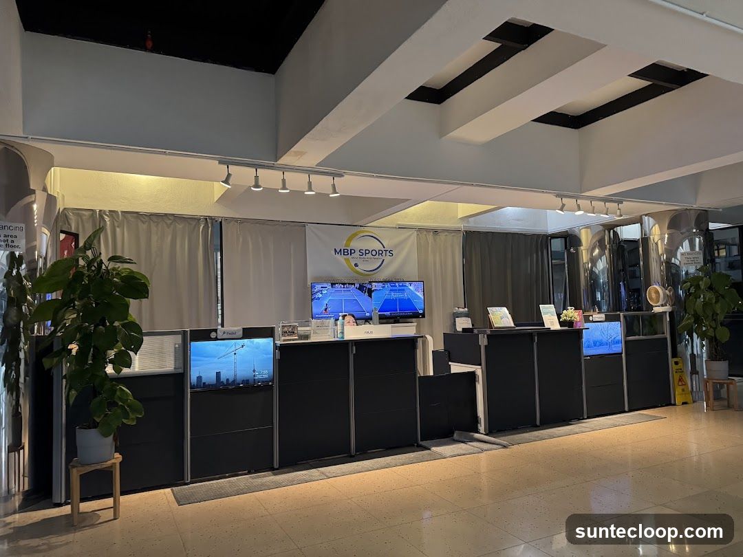 MBP Sports Reception Area