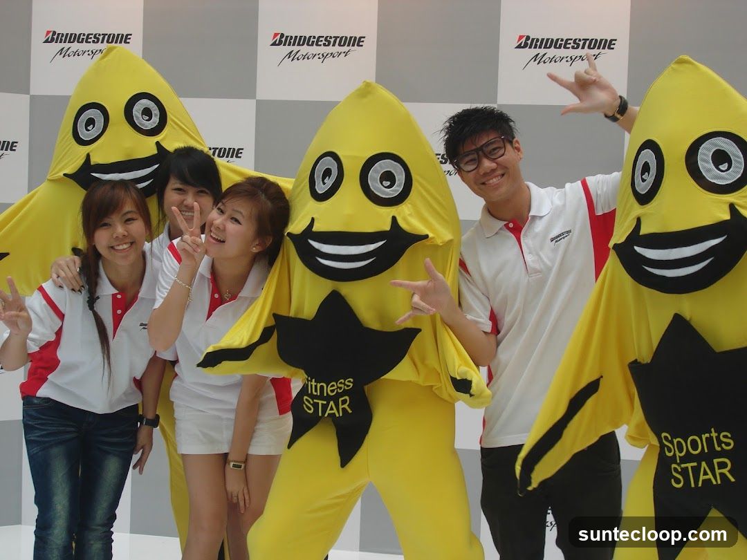 Bridgestone Motorsport Mascots