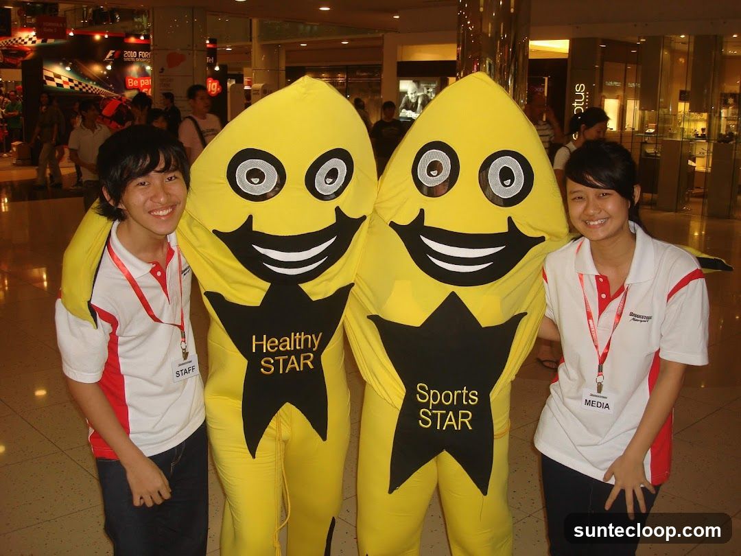 Mascots and Staff