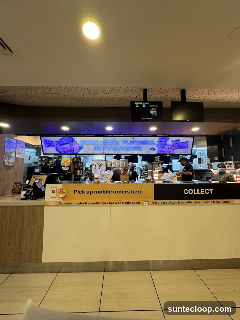 Fast Food Counter