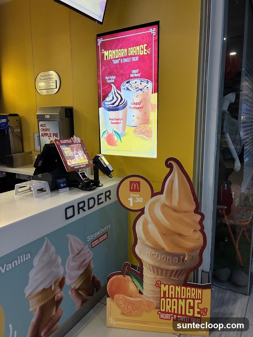 McDonald's Dessert Kiosk