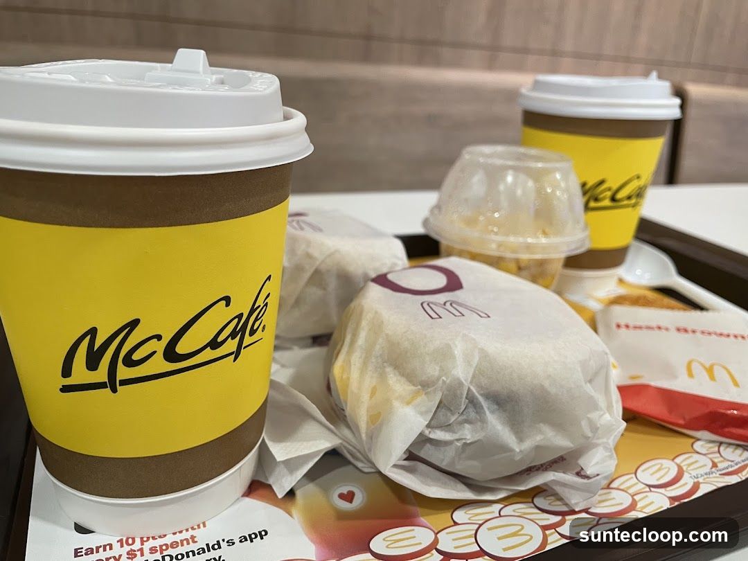 McCafé Coffee and Breakfast Items