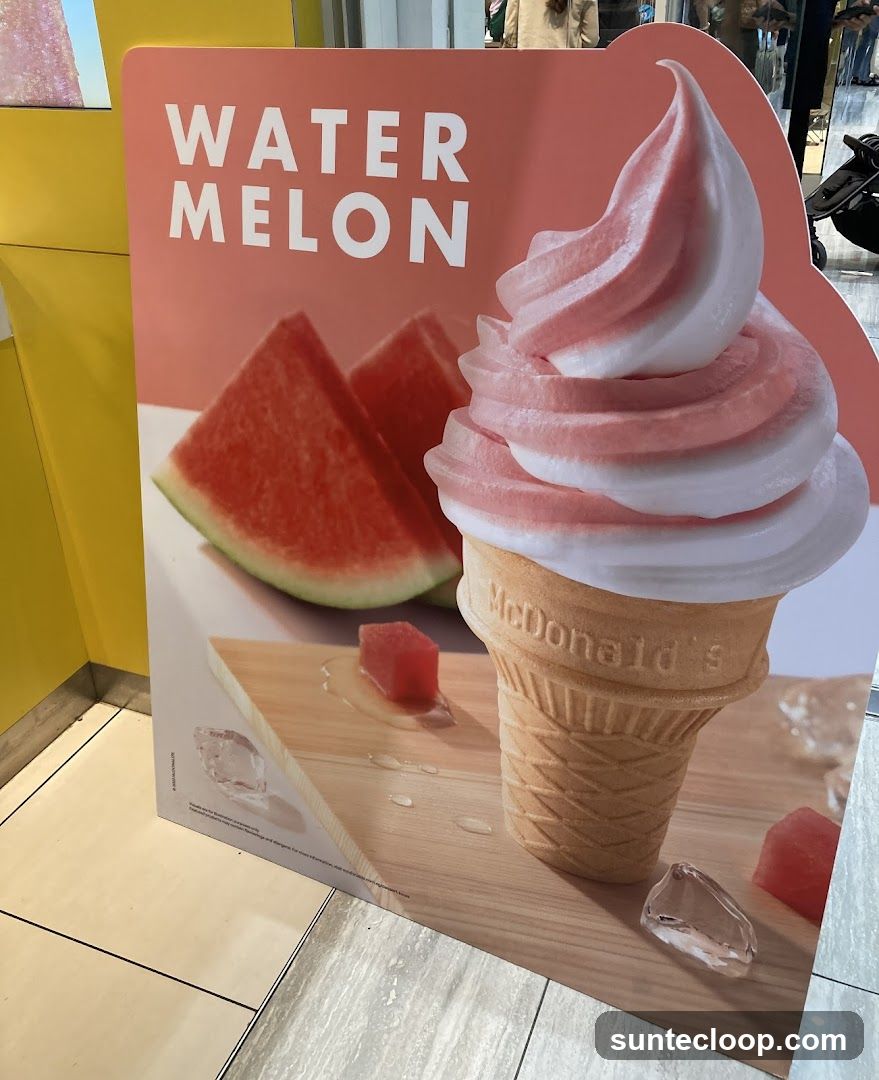 Watermelon Soft Serve Ice Cream