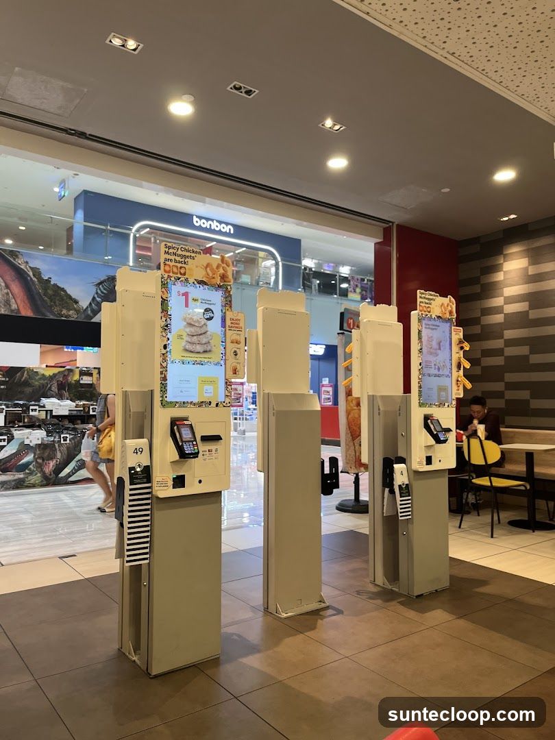 McDonald's Self-Order Kiosks