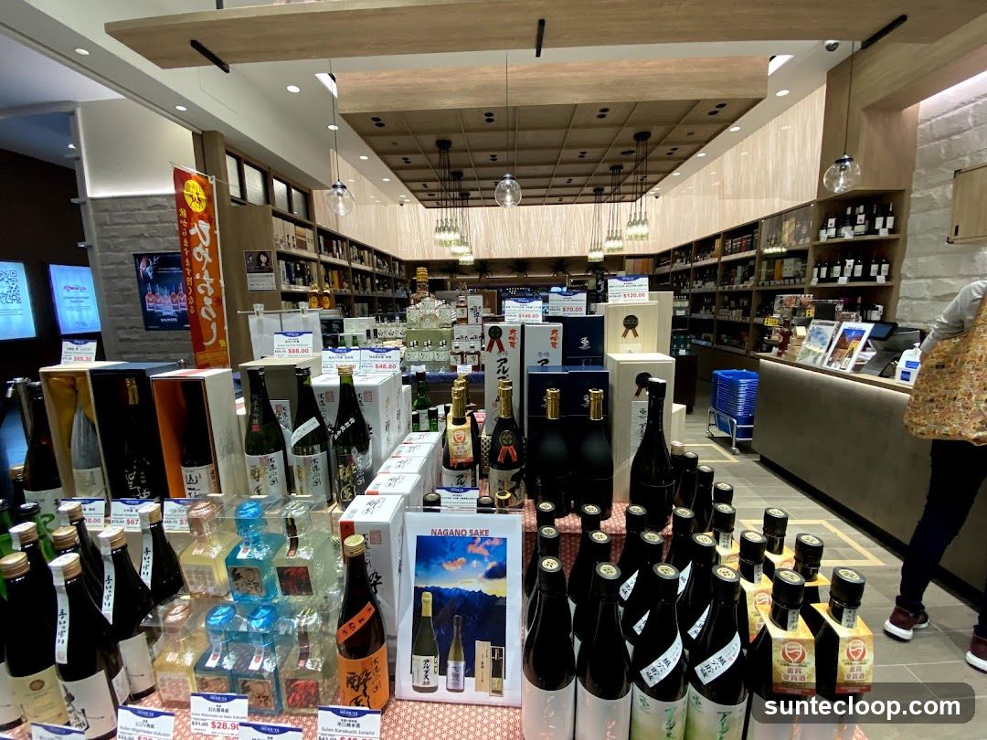 Sake Display