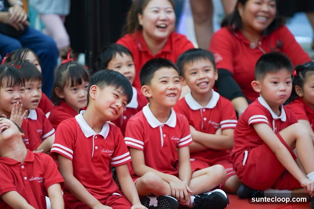 Children in Red Uniforms