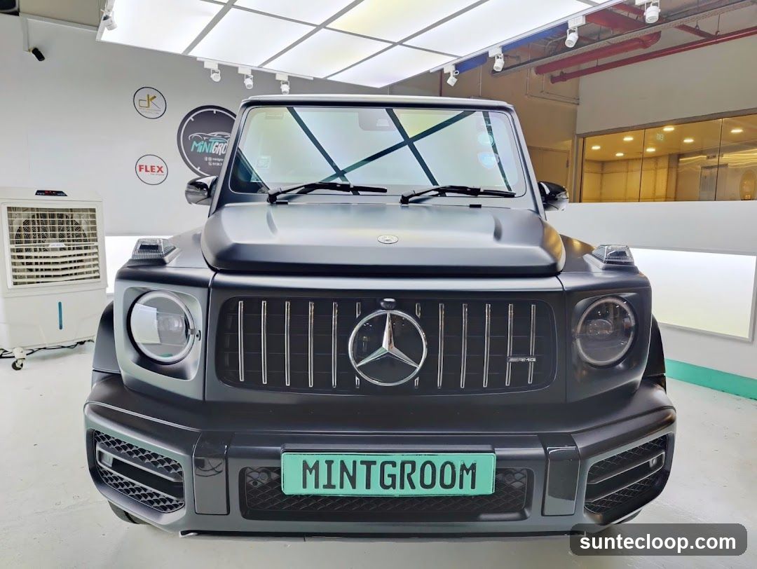 Matte Black Mercedes-Benz G-Wagon