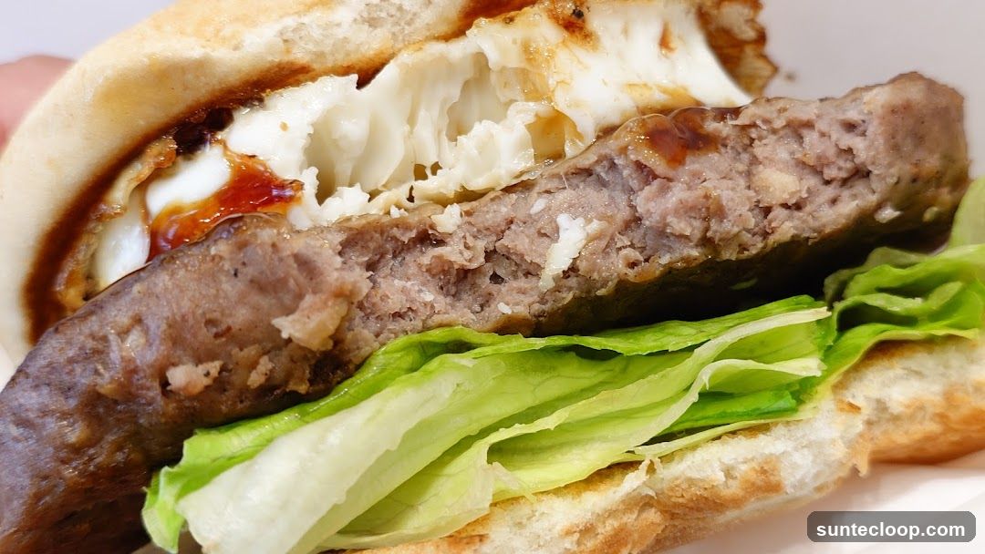 Close-up of a Burger