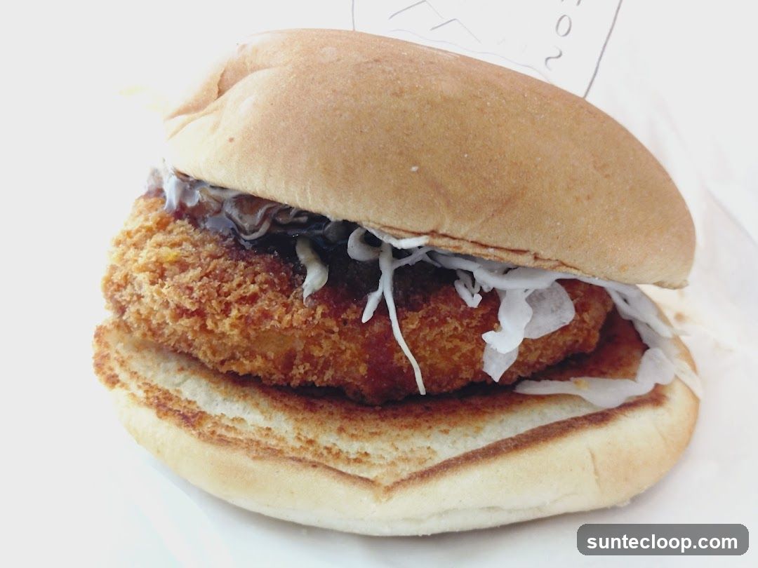 Crispy Fried Patty Burger