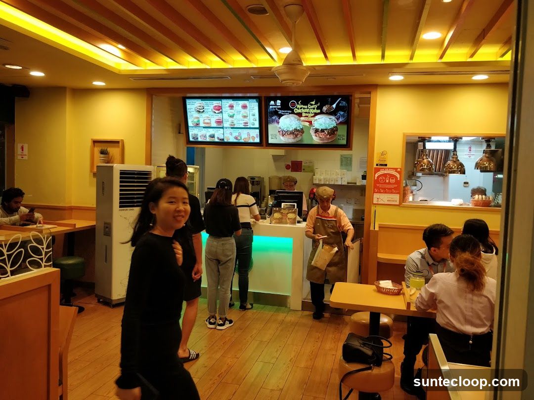 Fast Food Restaurant Interior