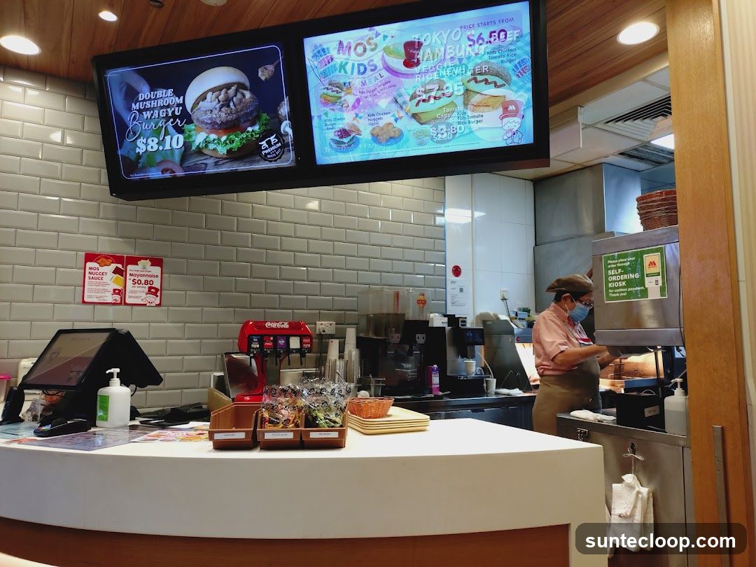 Fast Food Counter