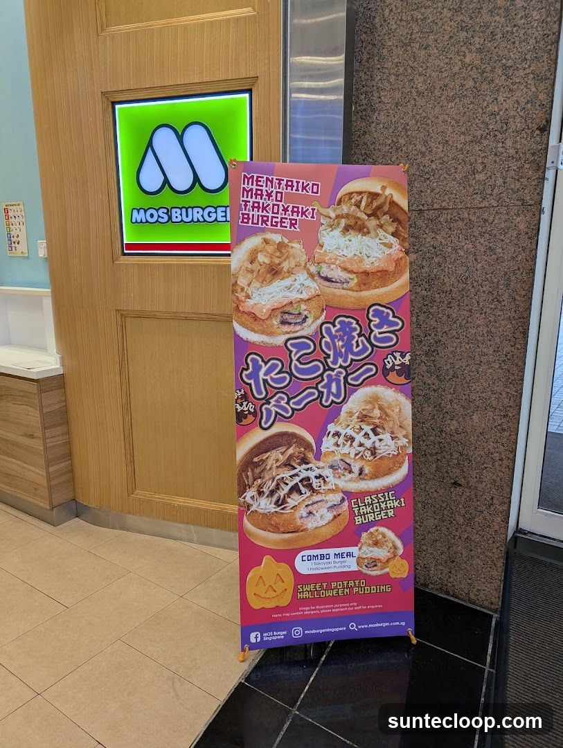 MOS Burger Advertisement