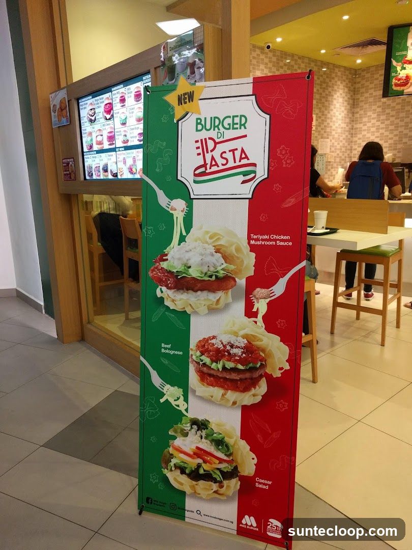 Burger di Pasta Banner