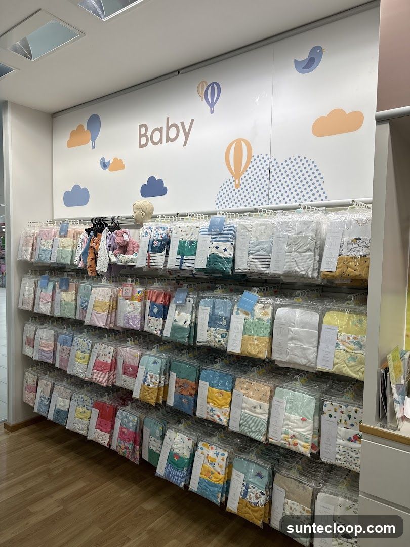 Baby Clothing Display