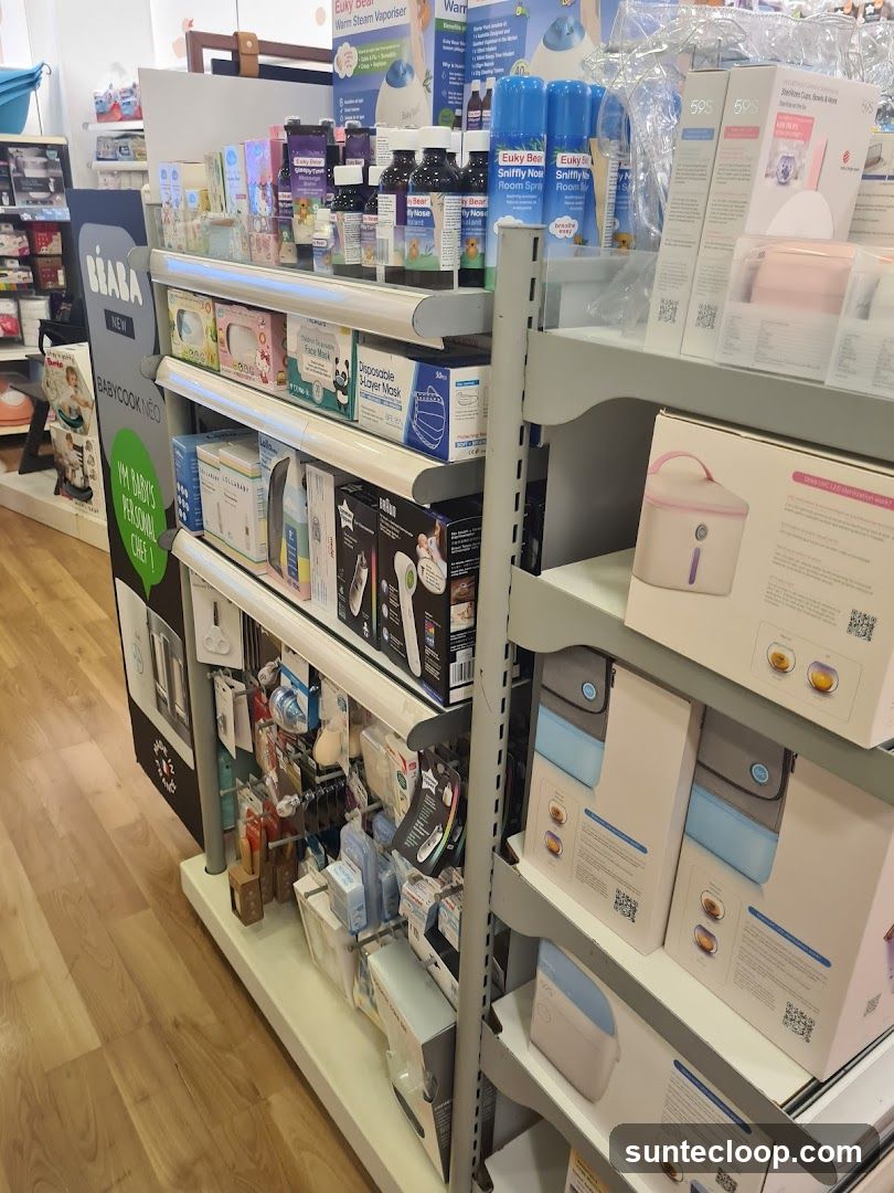 Baby Product Display