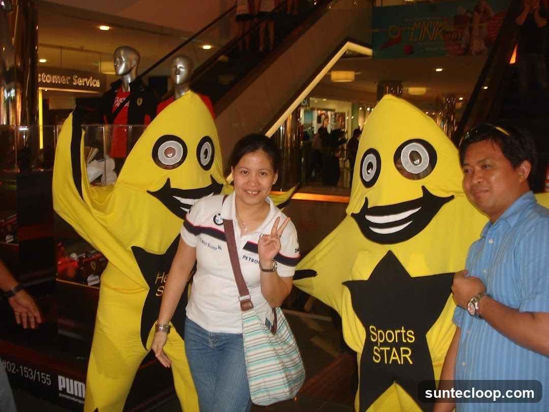 Mascots and Shoppers