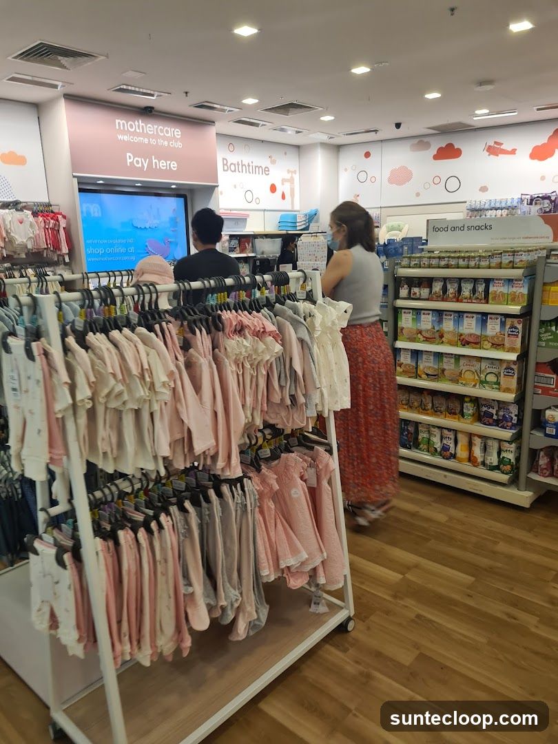 Mothercare Store Interior