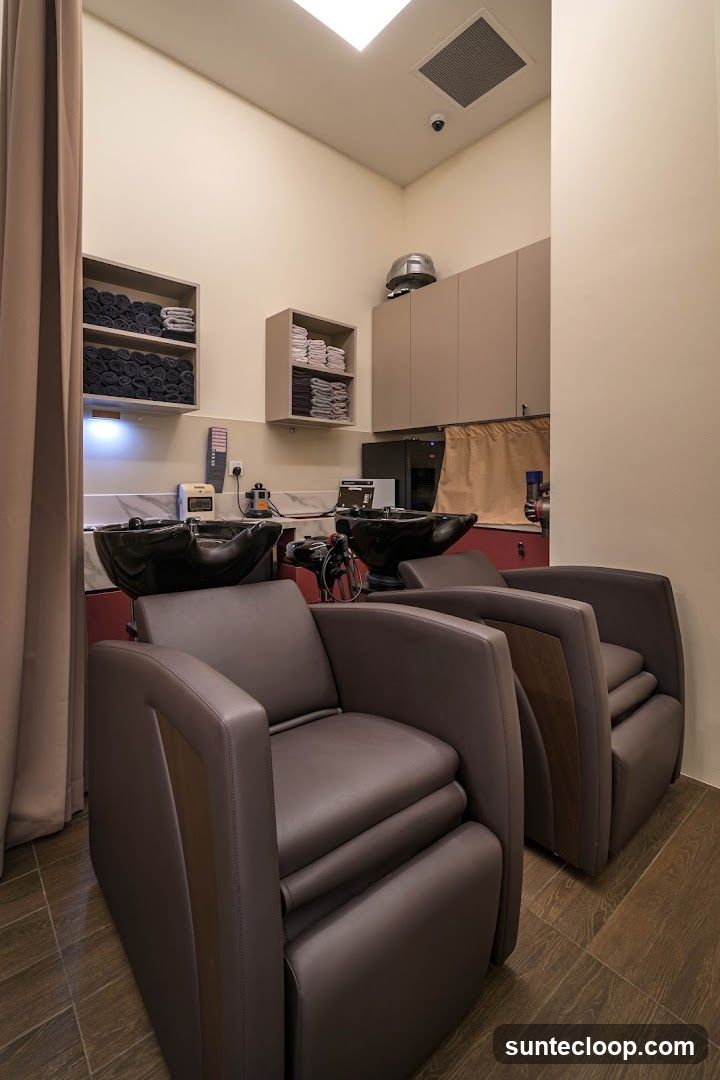 Hair Salon Wash Area