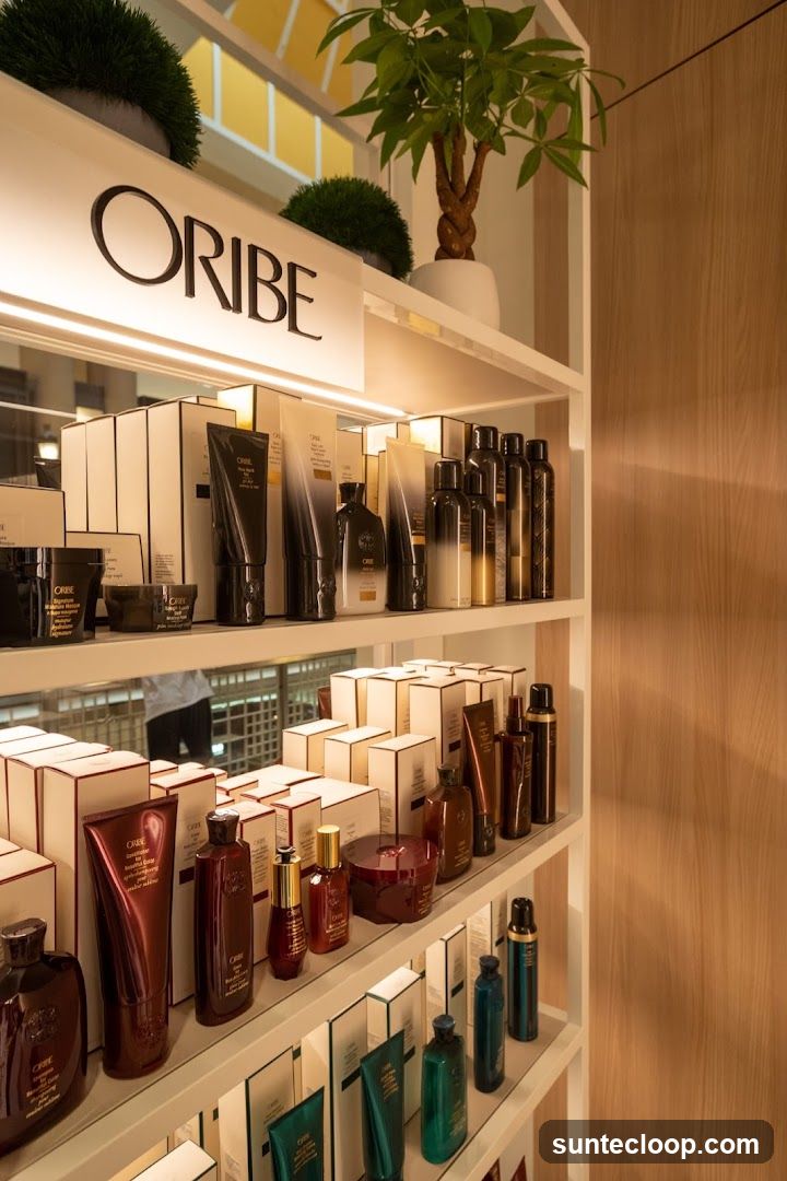 Oribe Products Display