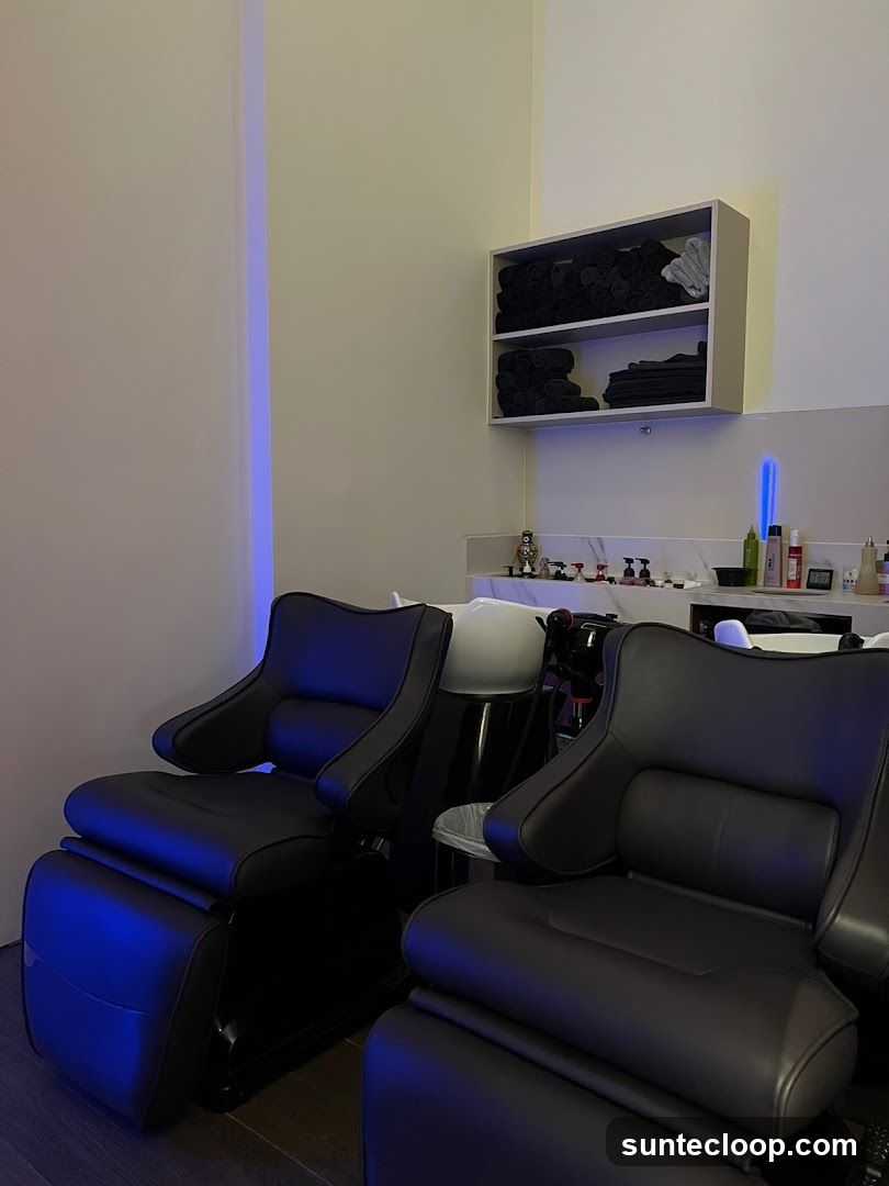 Salon Wash Stations
