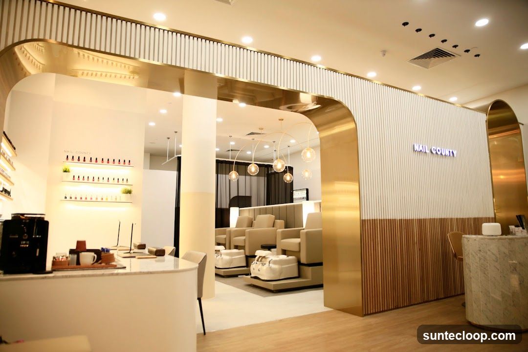 Nail Salon Interior