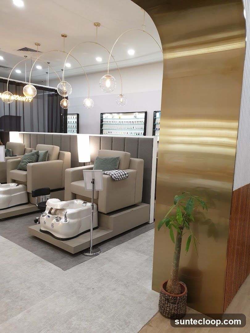 Nail Salon Interior
