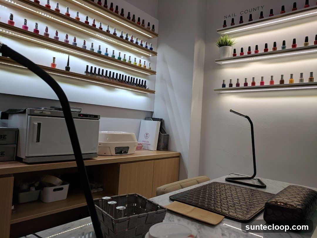 Nail Salon Interior