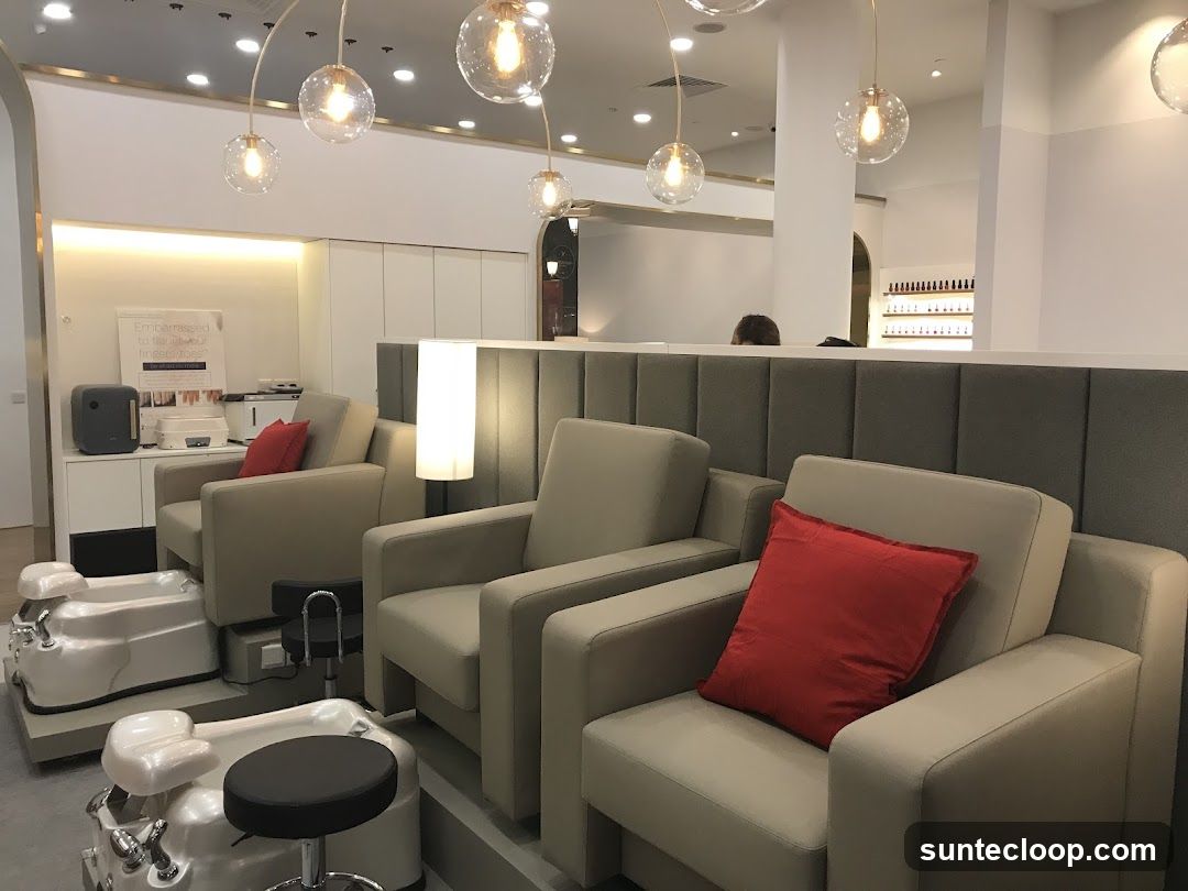 Nail Salon Interior