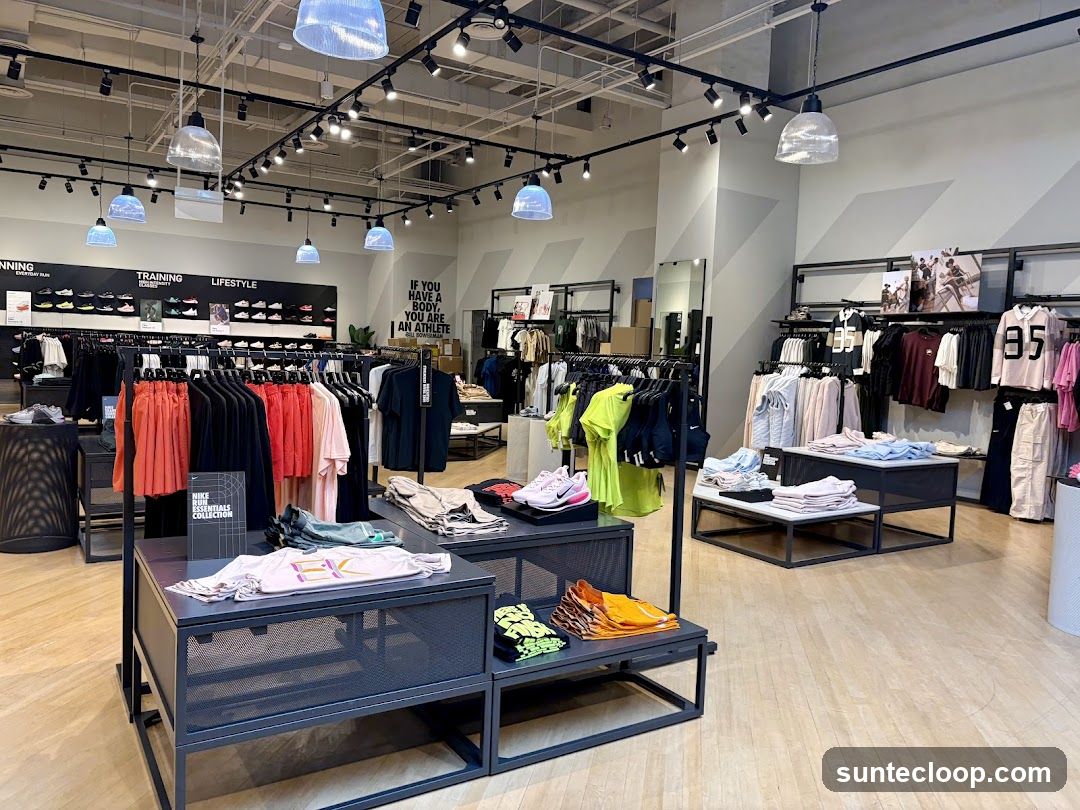 Nike Store Interior