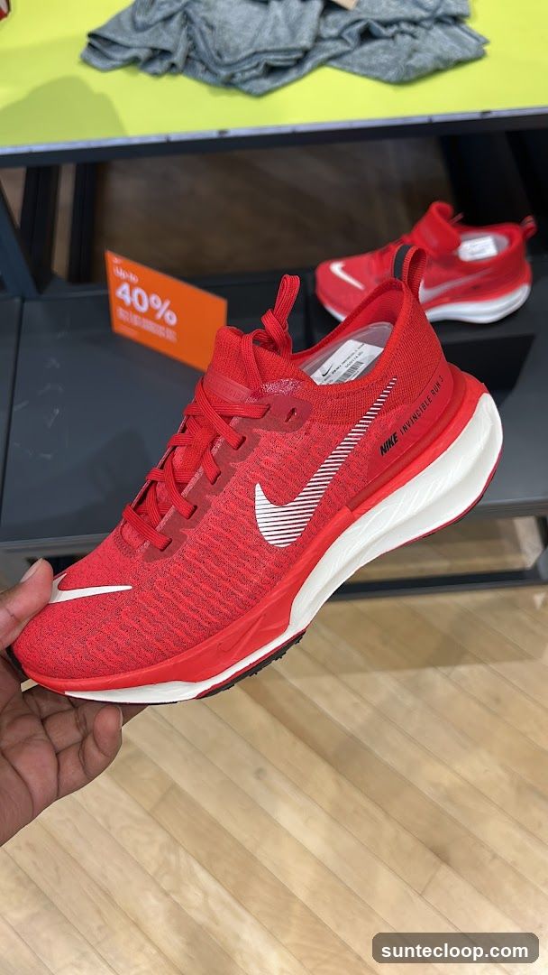Red Nike Running Shoes