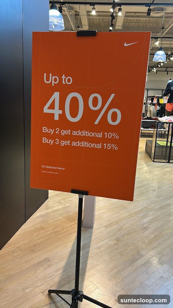 Nike Sale Sign