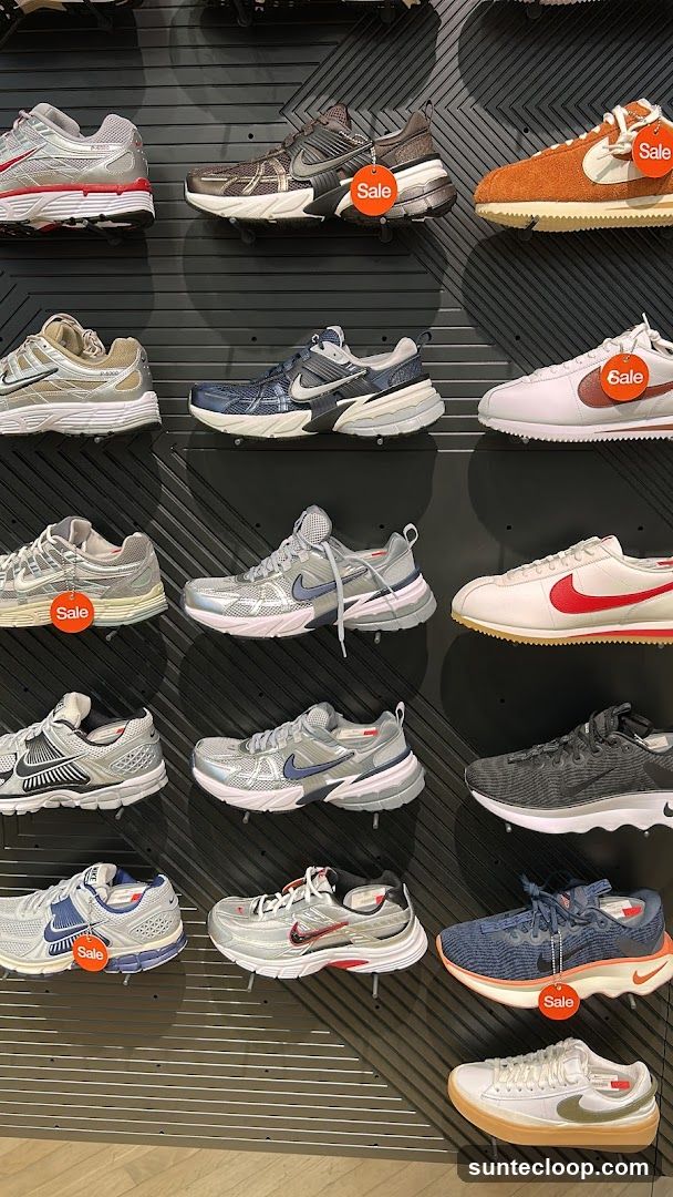 Nike Sneakers on Display