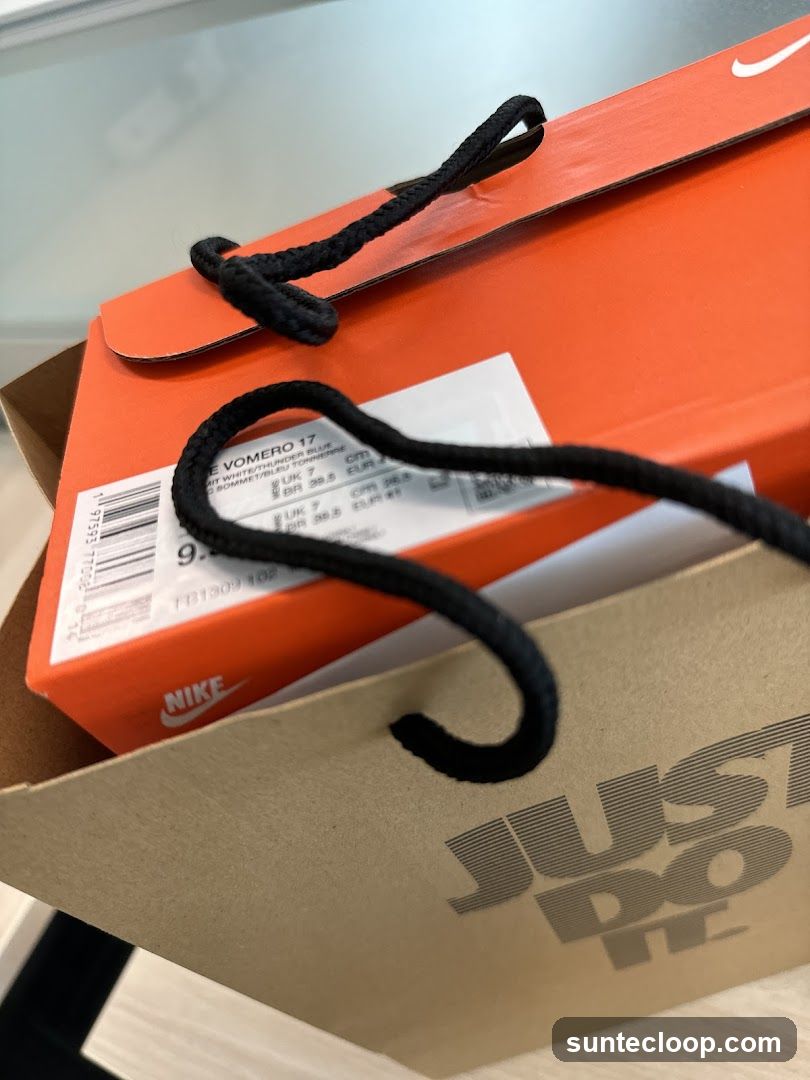Nike Shoe Box and Bag