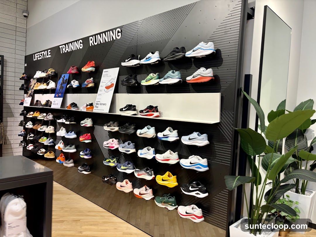 Nike Shoe Display
