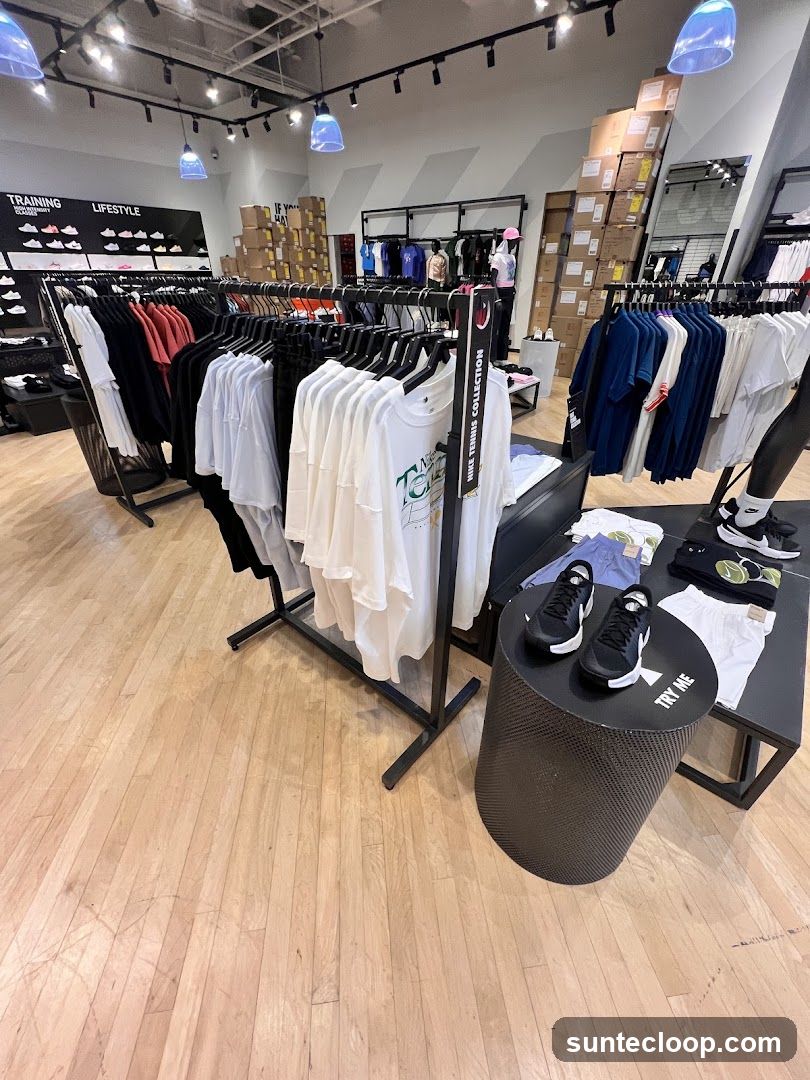 Sportswear Store Interior