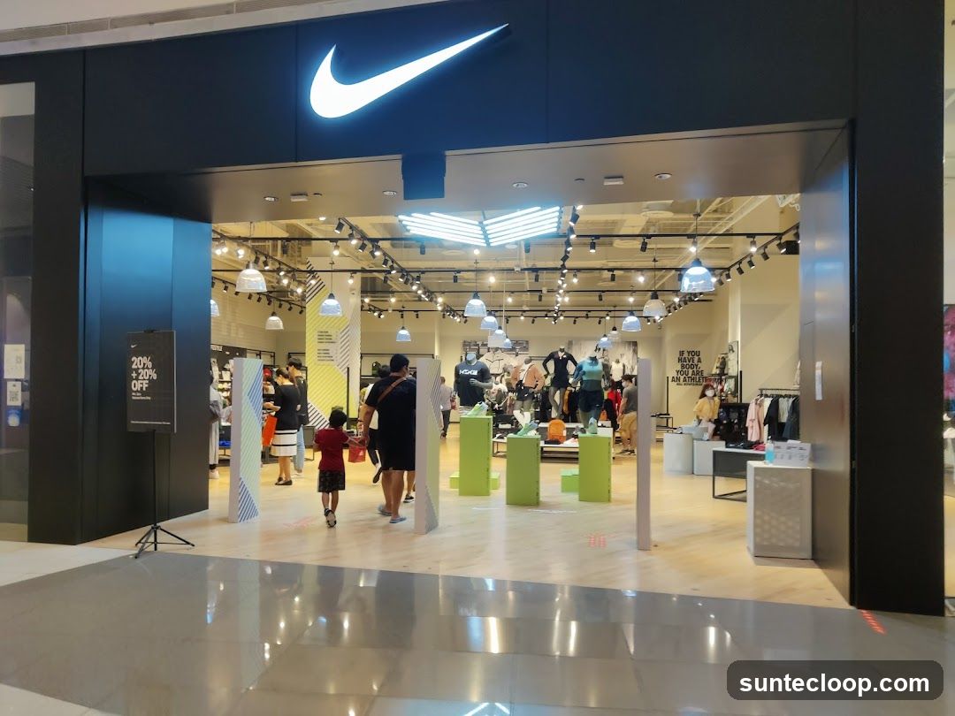 Nike Store Entrance